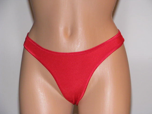Red Fitted Thong